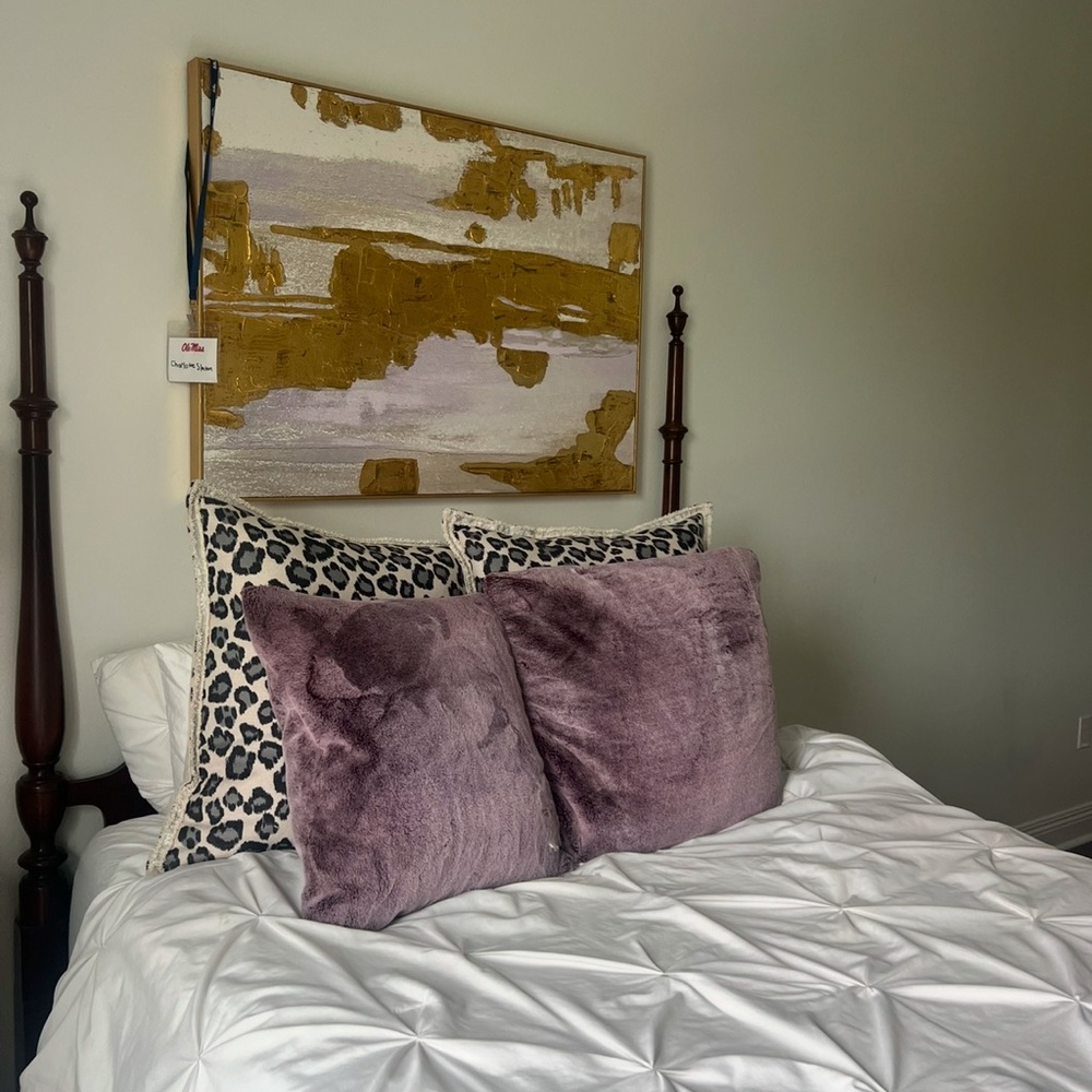 bed throw pillows!